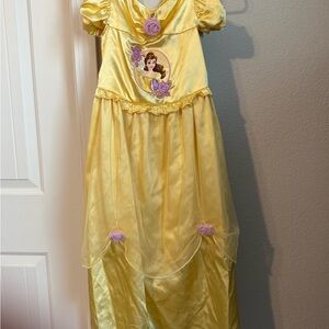 Disney Belle Yellow Dress with Purple Details